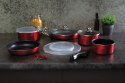 KOMPLET GARNKÓW 12-ele CLICK & COOK BERLINGER HAUS METALLIC LINE BURGUNDY BH-1674
