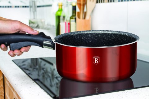 KOMPLET GARNKÓW 12-ele CLICK & COOK BERLINGER HAUS METALLIC LINE BURGUNDY BH-1674 KOMPLET GARNKÓW 12-ele CLICK & COOK BERLINGER HAUS METALLIC LINE BURGUNDY BH-1674