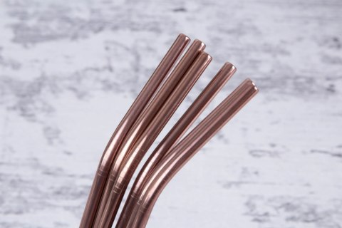 KOMPLET METALOWYCH SŁOMEK DO PICIA 6 ELEMENTÓW BERLINGER HAUS ROSE GOLD BH-2982 KOMPLET METALOWYCH SŁOMEK DO PICIA 6 ELEMENTÓW BERLINGER HAUS ROSE GOLD BH-2982