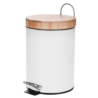 KOSZ NA ŚMIECI 3L BIAŁY BRUNBESTE BB-1134