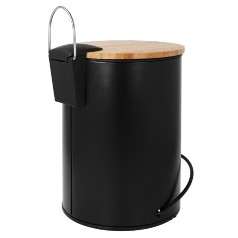 KOSZ NA ŚMIECI 3L CZARNY BRUNBESTE BB-2591 KOSZ NA ŚMIECI 3L CZARNY BRUNBESTE BB-2591