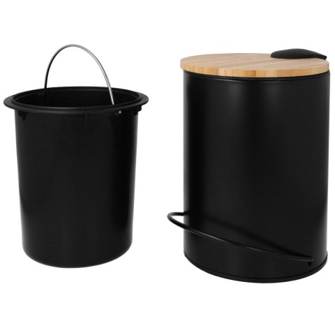 KOSZ NA ŚMIECI 3L CZARNY BRUNBESTE BB-2591 KOSZ NA ŚMIECI 3L CZARNY BRUNBESTE BB-2591