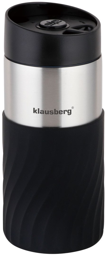 KUBEK TERMICZNY 300ML KLAUSBERG CZARNY KB-7629 KUBEK TERMICZNY 300ML KLAUSBERG CZARNY KB-7629