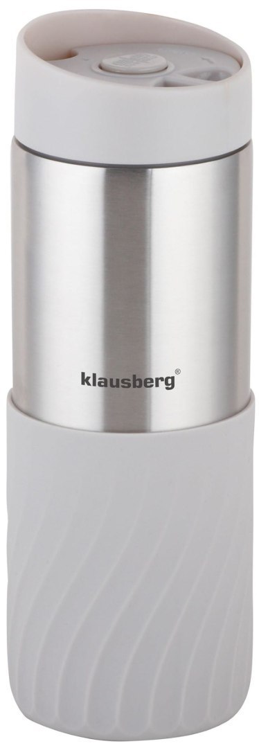 KUBEK TERMICZNY 400ML STAL NIERDZEWNA 18/8 KLAUSBERG BEŻOWY KB-7636 KUBEK TERMICZNY 400ML STAL NIERDZEWNA 18/8 KLAUSBERG BEŻOWY KB-7636