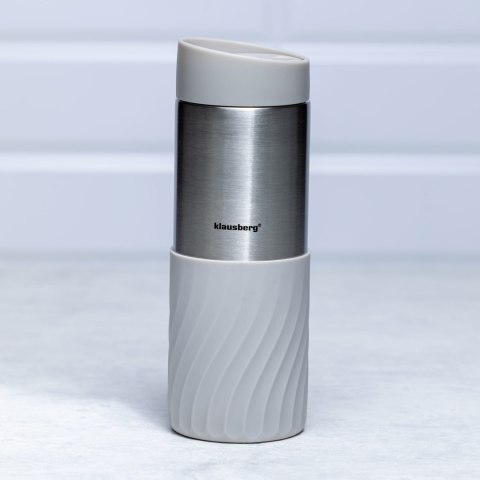KUBEK TERMICZNY 400ML STAL NIERDZEWNA 18/8 KLAUSBERG BEŻOWY KB-7636 KUBEK TERMICZNY 400ML STAL NIERDZEWNA 18/8 KLAUSBERG BEŻOWY KB-7636