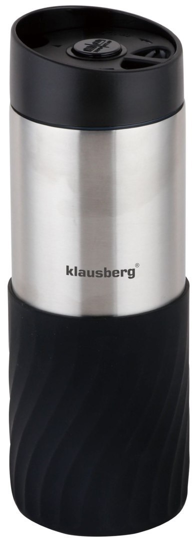 KUBEK TERMICZNY 400ML STAL NIERDZEWNA 18/8 KLAUSBERG CZARNY KB-7633 KUBEK TERMICZNY 400ML STAL NIERDZEWNA 18/8 KLAUSBERG CZARNY KB-7633