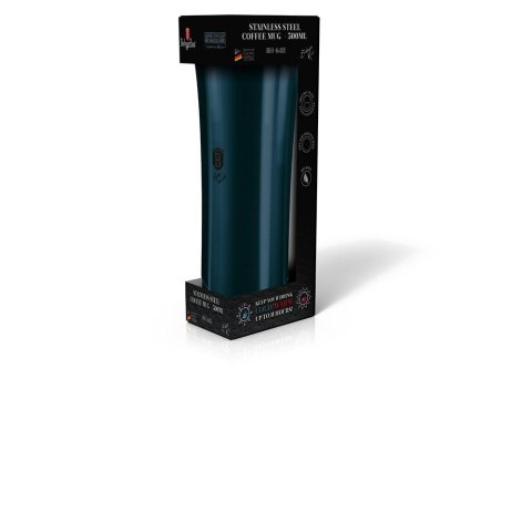 KUBEK TERMICZNY 500ml BERLINGER HAUS METALLIC LINE AQUAMARINE BH-6411 KUBEK TERMICZNY 500ml BERLINGER HAUS METALLIC LINE AQUAMARINE BH-6411