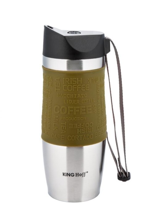 KUBEK TERMICZNY QUICK STOP 380ml KiNGHOFF KH-4176 KUBEK TERMICZNY QUICK STOP 380ml KiNGHOFF KH-4176
