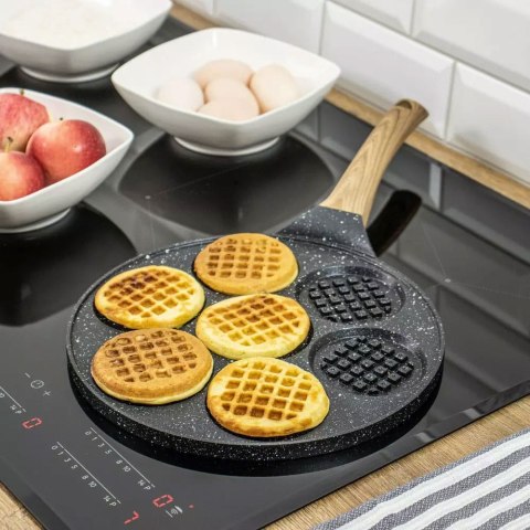 PATELNIA DO MINI GOFRÓW 26CM PLACKÓW PANCAKE KINGHOFF KH-1668 PATELNIA DO MINI GOFRÓW 26CM PLACKÓW PANCAKE KINGHOFF KH-1668