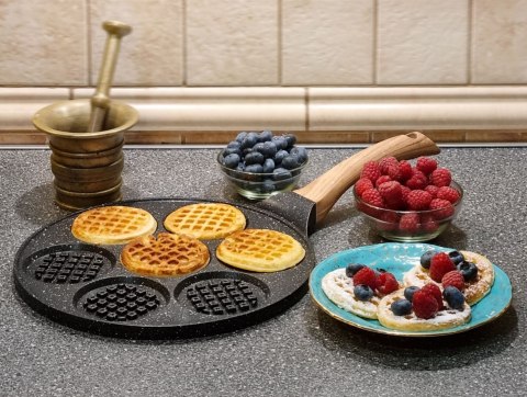 PATELNIA DO MINI GOFRÓW 26CM PLACKÓW PANCAKE KINGHOFF KH-1668 PATELNIA DO MINI GOFRÓW 26CM PLACKÓW PANCAKE KINGHOFF KH-1668