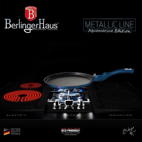 PATELNIA DO NALEŚNIKÓW 25CM BERLINGER HAUS METALLIC AQUAMARINE BH-1876 PATELNIA DO NALEŚNIKÓW 25CM BERLINGER HAUS METALLIC AQUAMARINE BH-1876