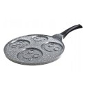 PATELNIA DO NALEŚNIKÓW PLACKÓW 26cm 4 SMILEYS ZILNER ZL-2420 PATELNIA DO NALEŚNIKÓW PLACKÓW 26cm 4 SMILEYS ZILNER ZL-2420