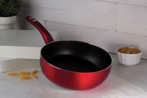 PATELNIA GŁĘBOKA CHEF FLIP 26cm BERLINGER HAUS BURGUNDY BH-1302 PATELNIA GŁĘBOKA CHEF FLIP 26cm BERLINGER HAUS BURGUNDY BH-1302