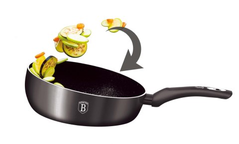 PATELNIA GŁĘBOKA CHEF FLIP 26cm BERLINGER HAUS CARBON PRO BH-6906 PATELNIA GŁĘBOKA CHEF FLIP 26cm BERLINGER HAUS CARBON PRO BH-6906