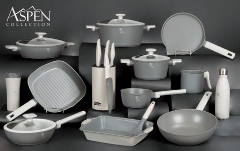 PATELNIA GŁĘBOKA POW. Z POW. TYTANOWĄ 24cm BERLINGER HAUS ASPEN BH-7069 PATELNIA GŁĘBOKA POW. Z POW. TYTANOWĄ 24cm BERLINGER HAUS ASPEN BH-7069