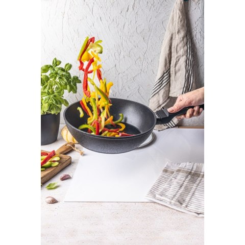 PATELNIA GŁĘBOKA Z POWŁOKĄ MARMUROWĄ NON-STICK 24CM KLAUSBERG KB-7691 PATELNIA GŁĘBOKA Z POWŁOKĄ MARMUROWĄ NON-STICK 24CM KLAUSBERG KB-7691