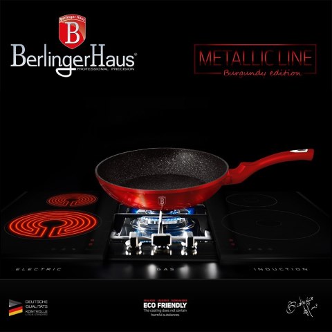 PATELNIA GRANITOWA 24CM BERLINGER HAUS METALLIC BURGUNDY LINE BH-1252-N PATELNIA GRANITOWA 24CM BERLINGER HAUS METALLIC BURGUNDY LINE BH-1252-N