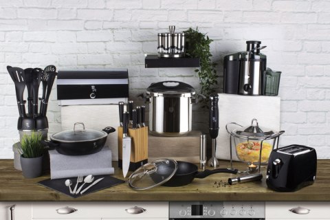 PATELNIA GRANITOWA 24CM WYLEWKI GŁĘBOKA BERLINGER HAUS BLACK SILVER BH-6185 PATELNIA GRANITOWA 24CM WYLEWKI GŁĘBOKA BERLINGER HAUS BLACK SILVER BH-6185