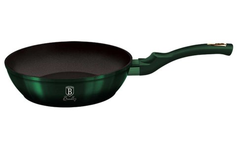 PATELNIA GRANITOWA 24CM Z POKRYWKĄ BERLINGER HAUS METALLIC LINE EMERALD BH-6049 PATELNIA GRANITOWA 24CM Z POKRYWKĄ BERLINGER HAUS METALLIC LINE EMERALD BH-6049