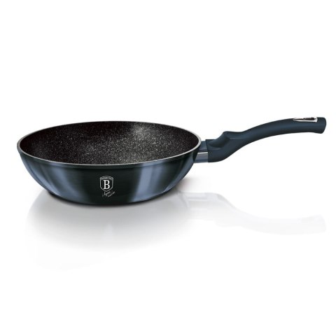 PATELNIA GRANITOWA / WOK 30CM BERLINGER HAUS METALLIC LINE AQUAMARINE BH-6114 PATELNIA GRANITOWA / WOK 30CM BERLINGER HAUS METALLIC LINE AQUAMARINE BH-6114