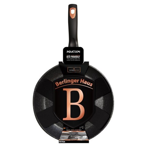 PATELNIA GRANITOWA 28CM BERLINGER HAUS BLACK ROSE BH-1635-N PATELNIA GRANITOWA 28CM BERLINGER HAUS BLACK ROSE BH-1635-N