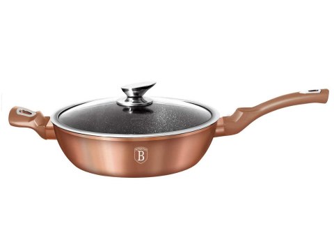 PATELNIA GRANITOWA 28CM BERLINGER HAUS METALLIC LINE ROSEGOLD BH-1518-N PATELNIA GRANITOWA 28CM BERLINGER HAUS METALLIC LINE ROSEGOLD BH-1518-N