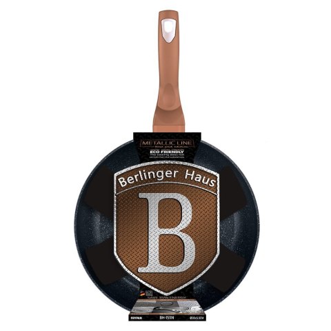 PATELNIA GRANITOWA 30CM BERLINGER HAUS METALLIC ROSE GOLD LINE BH-1511-N