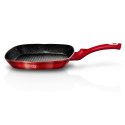 PATELNIA GRANITOWA GRILL 28CM BERLINGER HAUS METALLIC LINE BURGUNDY BH-1271-N PATELNIA GRANITOWA GRILL 28CM BERLINGER HAUS METALLIC LINE BURGUNDY BH-1271-N