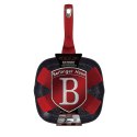 PATELNIA GRANITOWA GRILL 28CM BERLINGER HAUS METALLIC LINE BURGUNDY BH-1271-N PATELNIA GRANITOWA GRILL 28CM BERLINGER HAUS METALLIC LINE BURGUNDY BH-1271-N