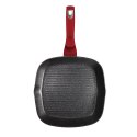 PATELNIA GRANITOWA GRILL 28CM BERLINGER HAUS METALLIC LINE BURGUNDY BH-1271-N PATELNIA GRANITOWA GRILL 28CM BERLINGER HAUS METALLIC LINE BURGUNDY BH-1271-N