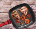 PATELNIA GRANITOWA GRILL 28CM BERLINGER HAUS METALLIC LINE BURGUNDY BH-1271-N PATELNIA GRANITOWA GRILL 28CM BERLINGER HAUS METALLIC LINE BURGUNDY BH-1271-N