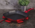 PATELNIA GRANITOWA GRILL 28CM BERLINGER HAUS METALLIC LINE BURGUNDY BH-1271-N PATELNIA GRANITOWA GRILL 28CM BERLINGER HAUS METALLIC LINE BURGUNDY BH-1271-N