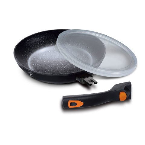 PATELNIA GRANITOWA Z ODPINANĄ RĄCZKĄ 28cm BERLINGER HAUS GRANIT DIAMOND LINE BH-1955 PATELNIA GRANITOWA Z ODPINANĄ RĄCZKĄ 28cm BERLINGER HAUS GRANIT DIAMOND LINE BH-1955