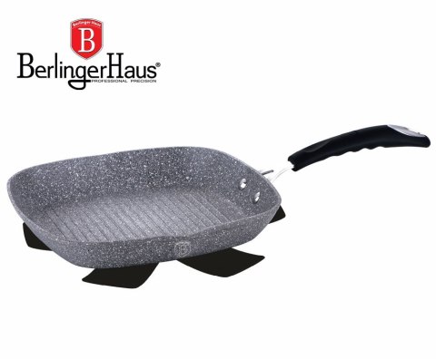 PATELNIA GRILL BERLINGER HAUS 28CM GRAY STONE TOUCH BH-1163 PATELNIA GRILL BERLINGER HAUS 28CM GRAY STONE TOUCH BH-1163