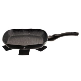 PATELNIA GRILLOWA GRANITOWA BERLINGER HAUS BLACK SILVER BH-1846