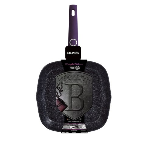 PATELNIA GRILLOWA TYTANOWA 28x28cm BERLINGER HAUS PURPLE ECLIPSE BH-6634 PATELNIA GRILLOWA TYTANOWA 28x28cm BERLINGER HAUS PURPLE ECLIPSE BH-6634