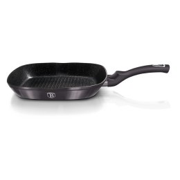 PATELNIA GRILLOWA Z POWŁ. GRANITOWĄ 28x28cm BERLINGER HAUS Carbon Pro BH-6901