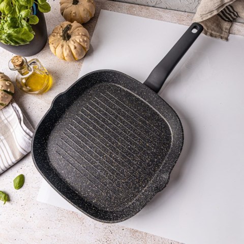 PATELNIA GRILLOWA Z POWŁOKĄ MARMUROWĄ 28CM KLAUSBERG KB-7662 PATELNIA GRILLOWA Z POWŁOKĄ MARMUROWĄ 28CM KLAUSBERG KB-7662