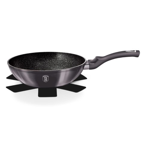 PATELNIA WOK GRANITOWA 28cm BERLINGER HAUS METALLIC LINE CARBON PRO BH-6900 PATELNIA WOK GRANITOWA 28cm BERLINGER HAUS METALLIC LINE CARBON PRO BH-6900