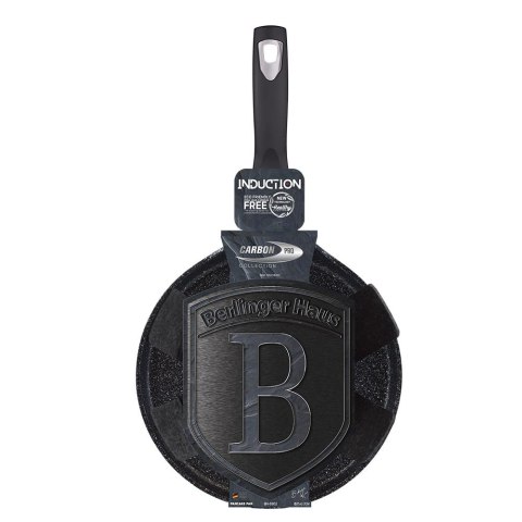 PATELNIA Z POWŁ. GRANITOWĄ DO NALEŚNIKÓW 28cm BERLINGER HAUS Carbon Pro BH-6921 PATELNIA Z POWŁ. GRANITOWĄ DO NALEŚNIKÓW 28cm BERLINGER HAUS Carbon Pro BH-6921