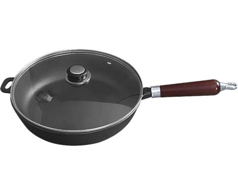 PATELNIA ŻELIWNA 28cm z POKRYWĄ KRISBERG KS-2567 PATELNIA ŻELIWNA 28cm z POKRYWĄ KRISBERG KS-2567