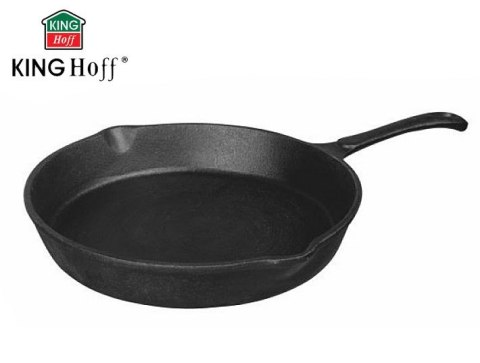 PATELNIA ŻELIWNA KiNGHOFF 26cm KH-2252 PATELNIA ŻELIWNA KiNGHOFF 26cm KH-2252