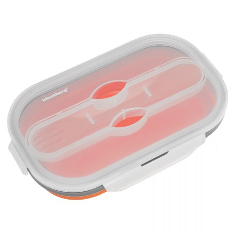 POJEMNIK LUNCHBOX SILIKONOWY 800ml 1-KOMOROWY KLAUSBERG KB-7022 POJEMNIK LUNCHBOX SILIKONOWY 800ml 1-KOMOROWY KLAUSBERG KB-7022