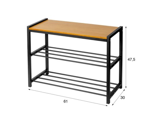 PÓŁKA REGAŁ NA BUTY 61 x 30 x 47,5cm BRUNBESTE BB-3424 PÓŁKA REGAŁ NA BUTY 61 x 30 x 47,5cm BRUNBESTE BB-3424