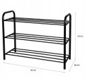 REGAŁ PÓŁKA NA BUTY 65 x 52 x 26cm BRUNBESTE BB-1129