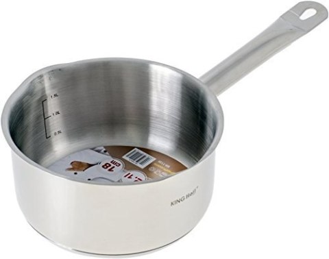RONDEL STALOWY 2.1L 18CM PODWÓJNA WYLEWKA KiNGHOFF KH-1126 RONDEL STALOWY 2.1L 18CM PODWÓJNA WYLEWKA KiNGHOFF KH-1126