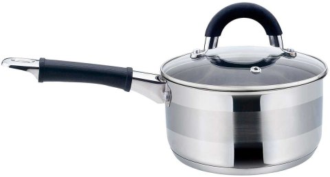 RONDEL STALOWY Z POKRYWKĄ 1.0L 14cm KiNGHOFF KH-1254 RONDEL STALOWY Z POKRYWKĄ 1.0L 14cm KiNGHOFF KH-1254