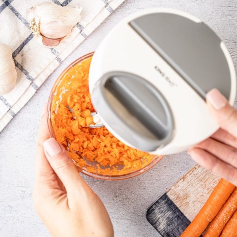 ROZDRABNIACZ SIEKACZ KUCHENNY SZNURKOWY 400ML KINGHOFF KH-1881 ROZDRABNIACZ SIEKACZ KUCHENNY SZNURKOWY 400ML KINGHOFF KH-1881