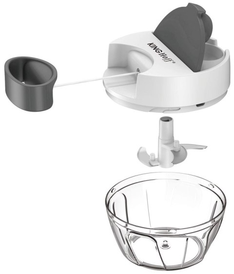 ROZDRABNIACZ SIEKACZ KUCHENNY SZNURKOWY 400ML KINGHOFF KH-1881 ROZDRABNIACZ SIEKACZ KUCHENNY SZNURKOWY 400ML KINGHOFF KH-1881