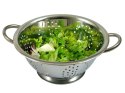 STALOWY DURSZLAK 24cm Z UCHWYTAMI KiNGHOFF KH-1235 STALOWY DURSZLAK 24cm Z UCHWYTAMI KiNGHOFF KH-1235